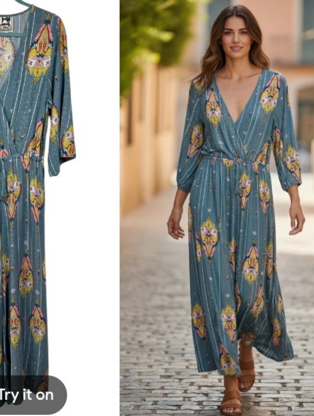 Jaase Wide Leg Jumpsuit M